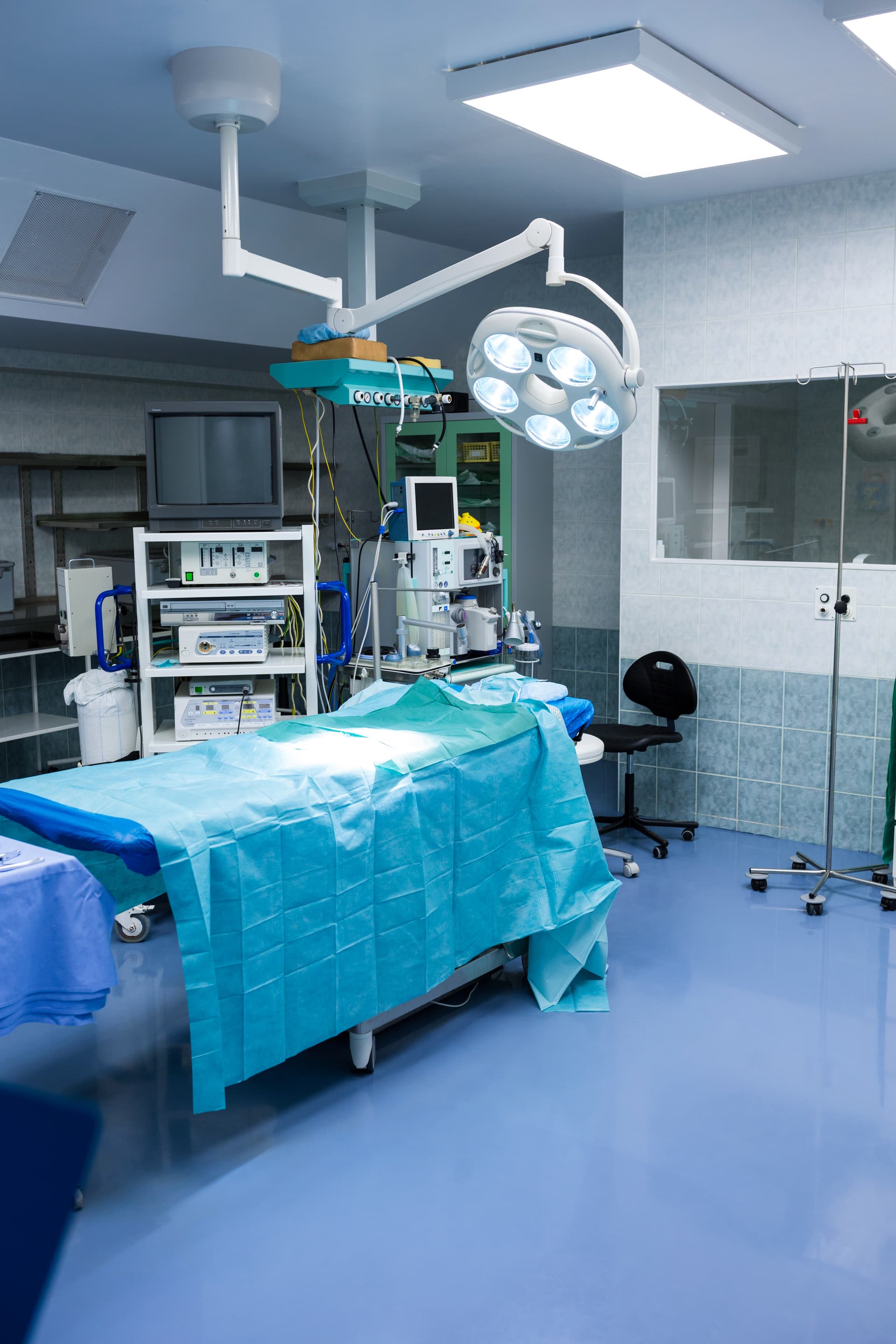 Modern hospital operating room